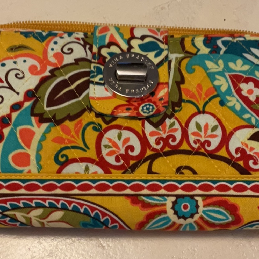 Vera Bradley Provincial yellow Wallet